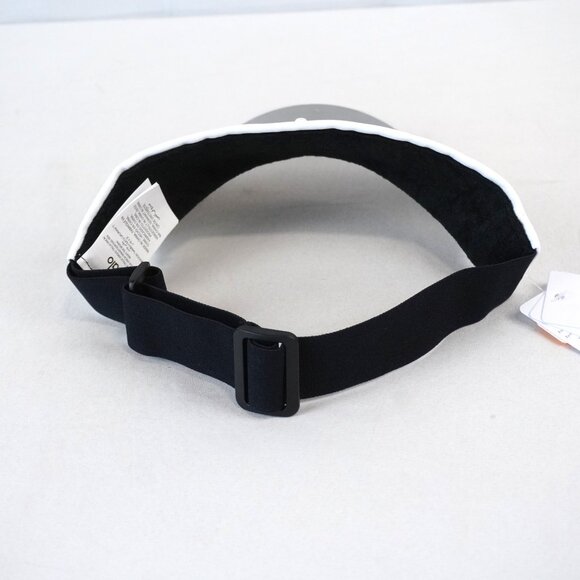 ALO Yoga Airlift Holographic Solar Visor w/ Adjustable Buckle in White OS - NWT - Picture 3 of 10